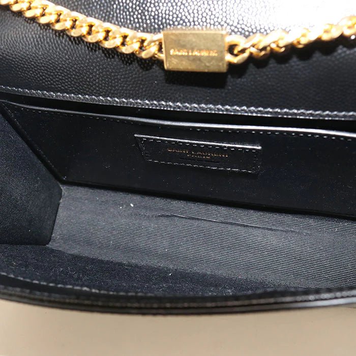 SAINT LAURENT – Small Chain Kate Shoulder Bag – Model No. 469390 – Hedi Slimane – 2016 – 100% Authentic Pre - Owned - LLUXE.CA