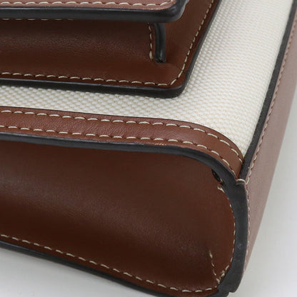 Burberry – Mini Pocket Bag / 2-Way – Canvas & Leather –by Riccardo Tisci – 2020 – 100% Authentic Pre-Owned