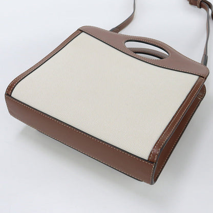 Burberry – Mini Pocket Bag / 2-Way – Canvas & Leather –by Riccardo Tisci – 2020 – 100% Authentic Pre-Owned