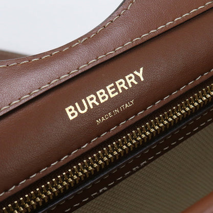Burberry – Mini Pocket Bag / 2-Way – Canvas & Leather –by Riccardo Tisci – 2020 – 100% Authentic Pre-Owned