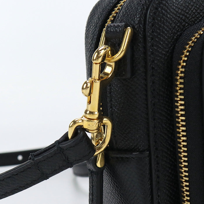 Christian Dior        Karo Double Pouch  by Maria Grazia Chiuri 2022 – 100% Authentic Pre-Owned Condition