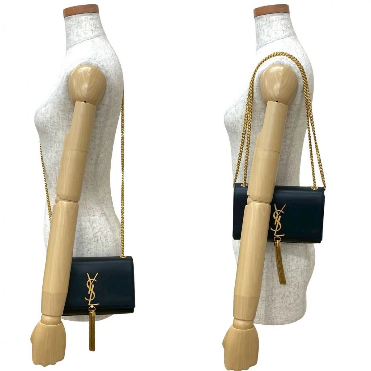 YVES SAINT LAURENT – Cassandra YSL Logo Shoulder Bag – Designed by Anthony Vaccarello – 2018 – 100% Authentic Pre - Owned Item No.: 654a203243869 - LLUXE.CA
