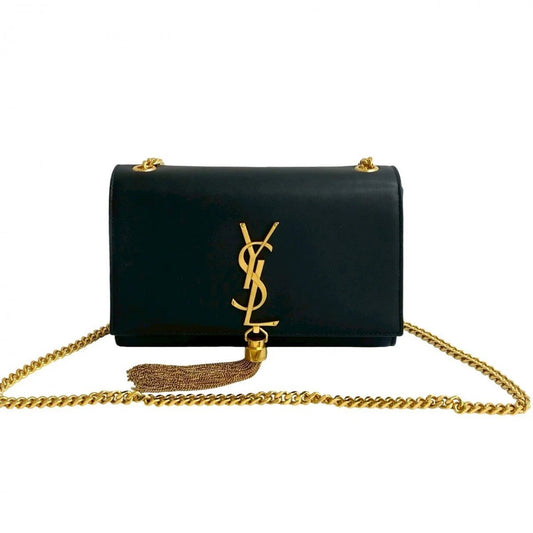 YVES SAINT LAURENT – Cassandra YSL Logo Shoulder Bag – Designed by Anthony Vaccarello – 2018 – 100% Authentic Pre - Owned Item No.: 654a203243869 - LLUXE.CA
